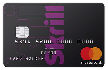 Skrill - karta przedpłacona Mastercard
